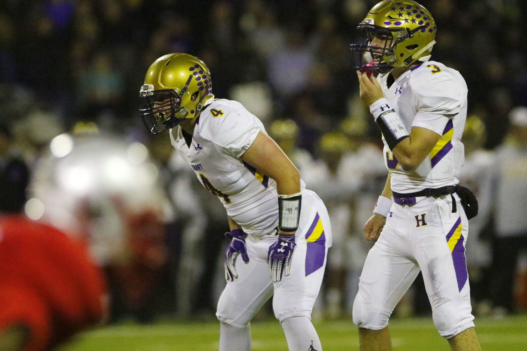 Gallery: 4A football sectional first round: Hobart vs. Morton